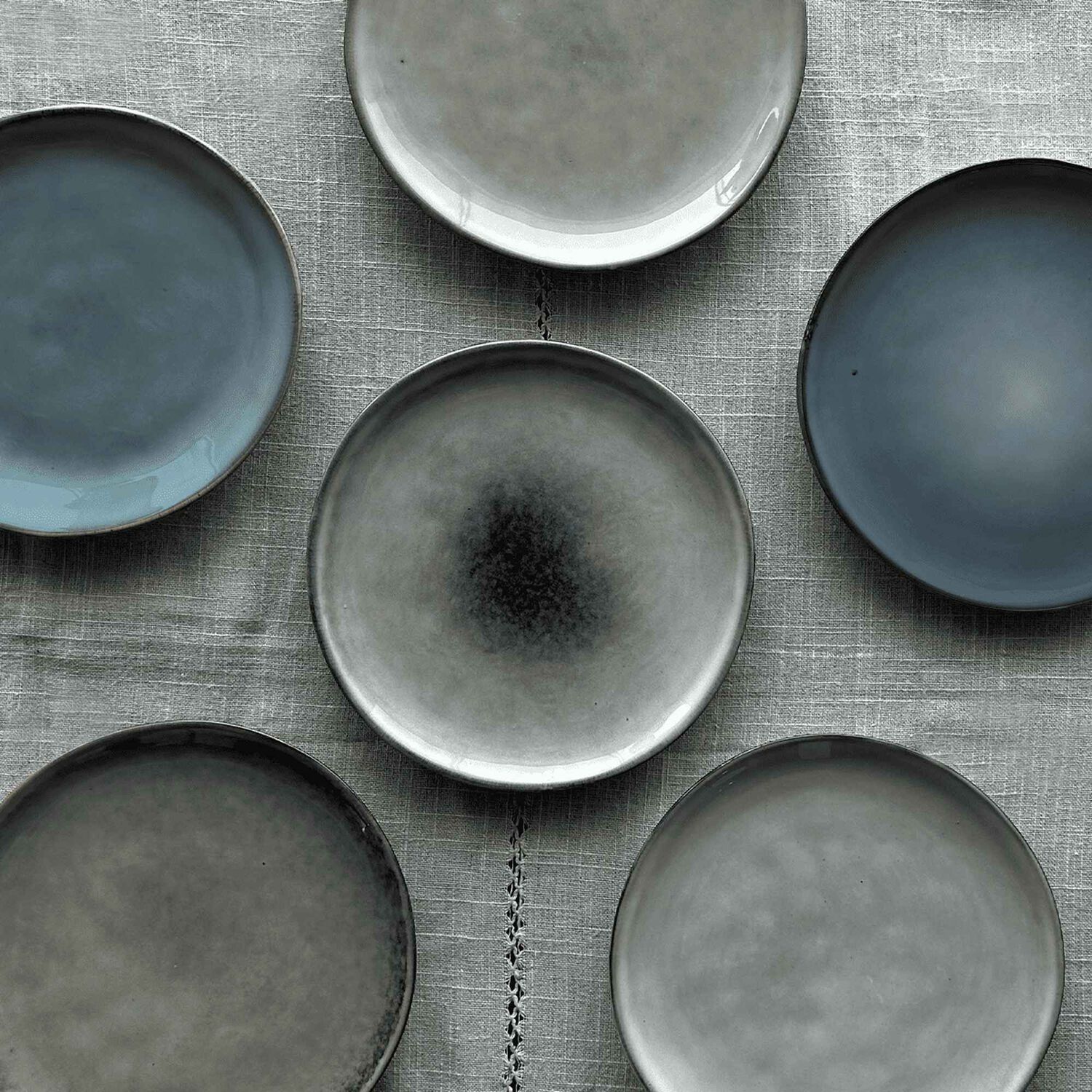 Set De 6 Plato Redondo Cer&aacute;mica 29 Cm L&iacute;nea Terra image number 5.0