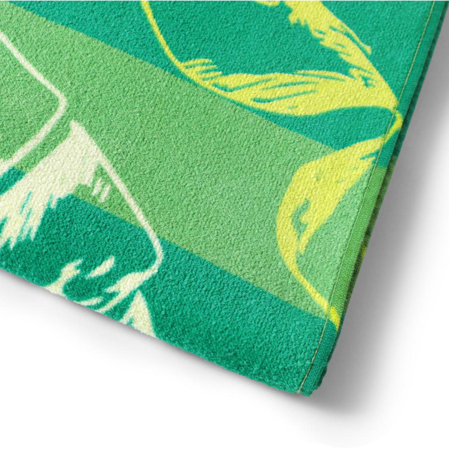 Toalla De Playa Casaideal Hojas Verdes / 100 x 180 Cm image number 2.0