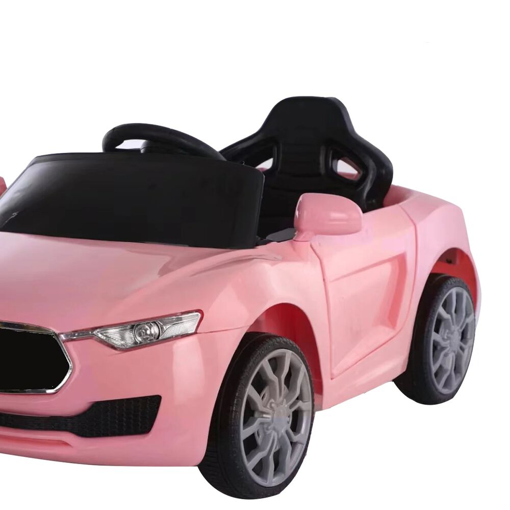 Auto A Bateria Cabrio 6v Rosa Bebesit image number 2.0