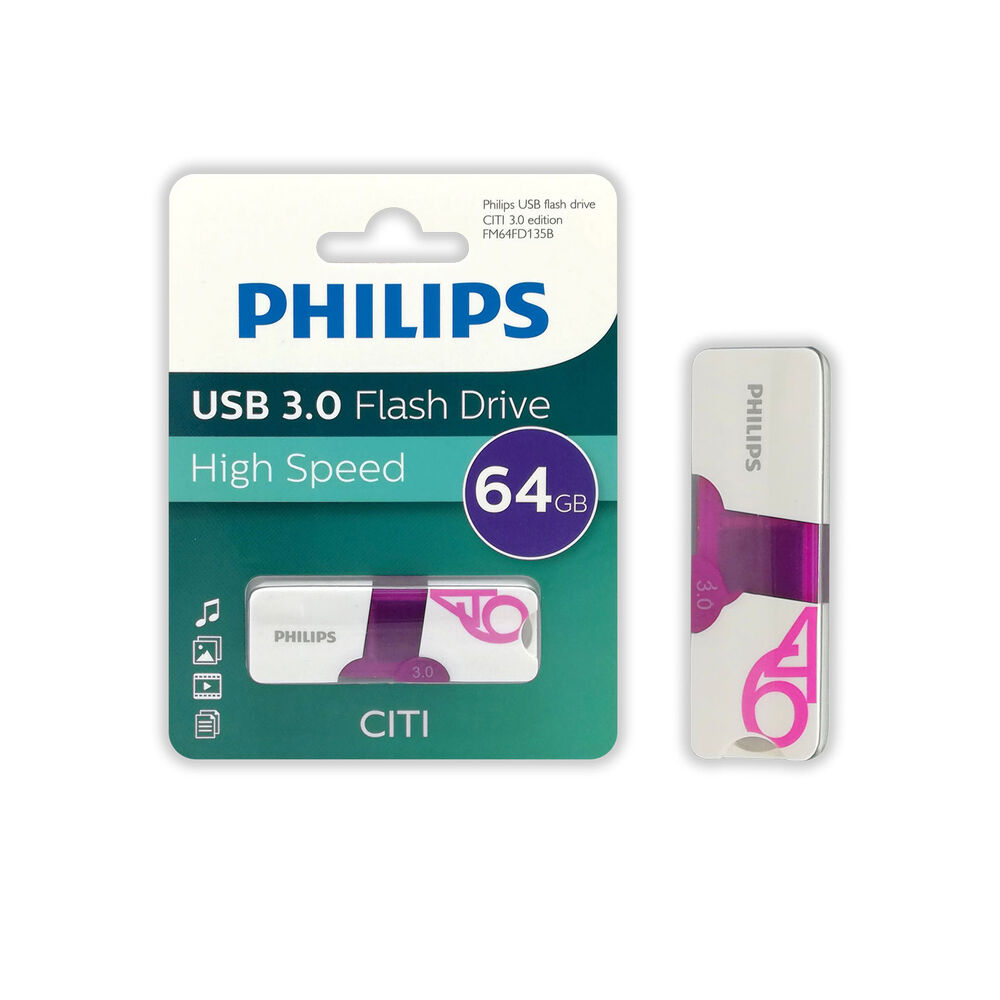 Pendrive 64gb Philips Citi 3.0 - Ps image number 0.0