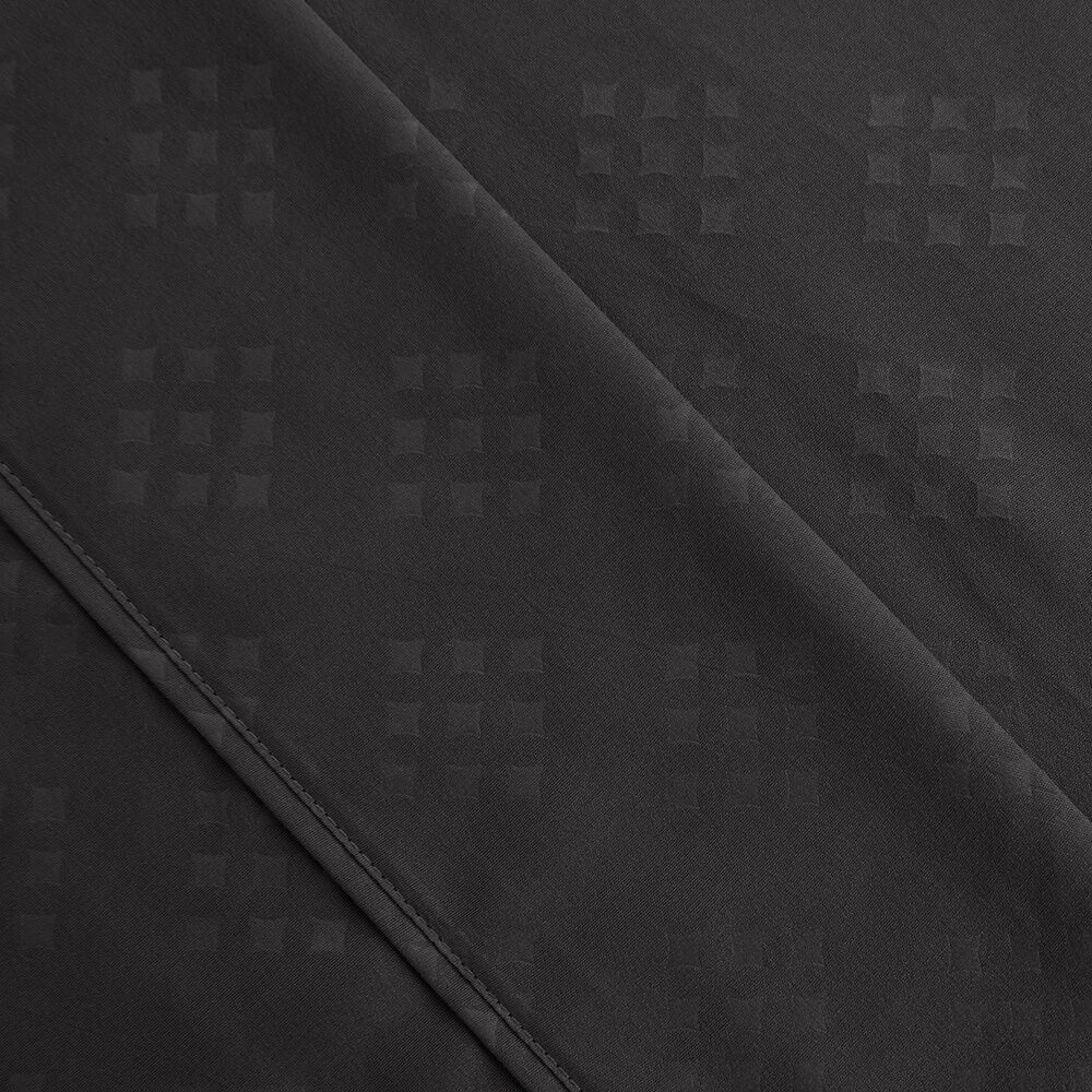 Sabana Estampada Plumetti Embossed 2 P Negro image number 2.0