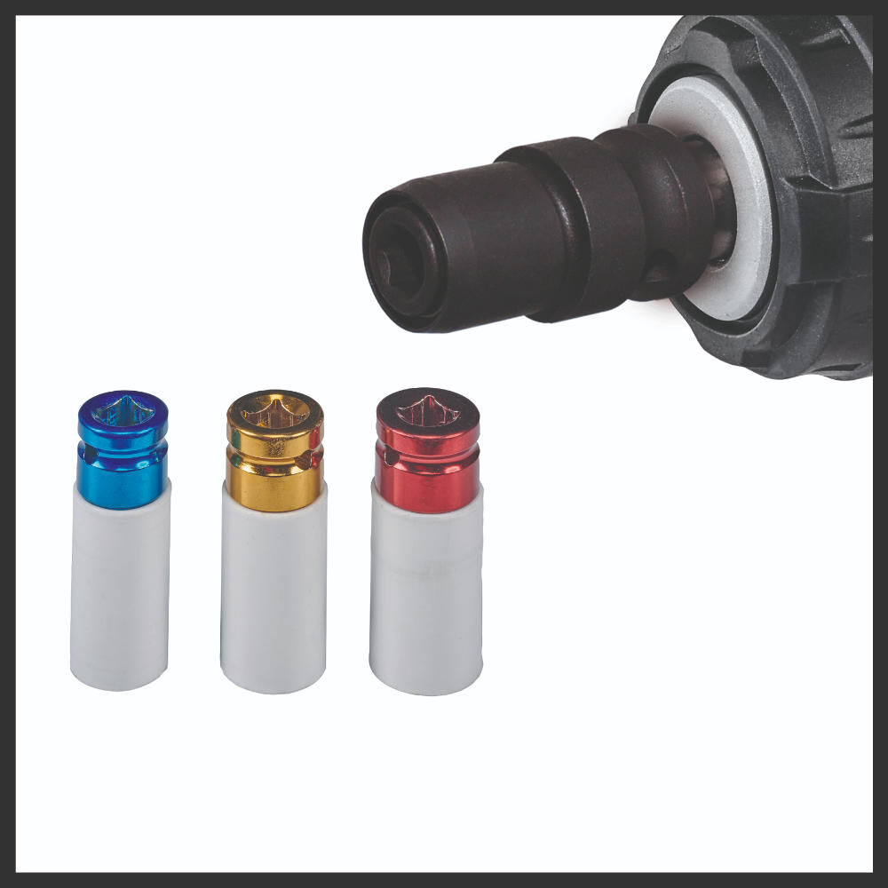 Llave De Impacto Inalámbrica 18v 0-2100 Min-1 400 Nm Toma: 1/2 " Impaxxo 18/400 Einhell image number 3.0