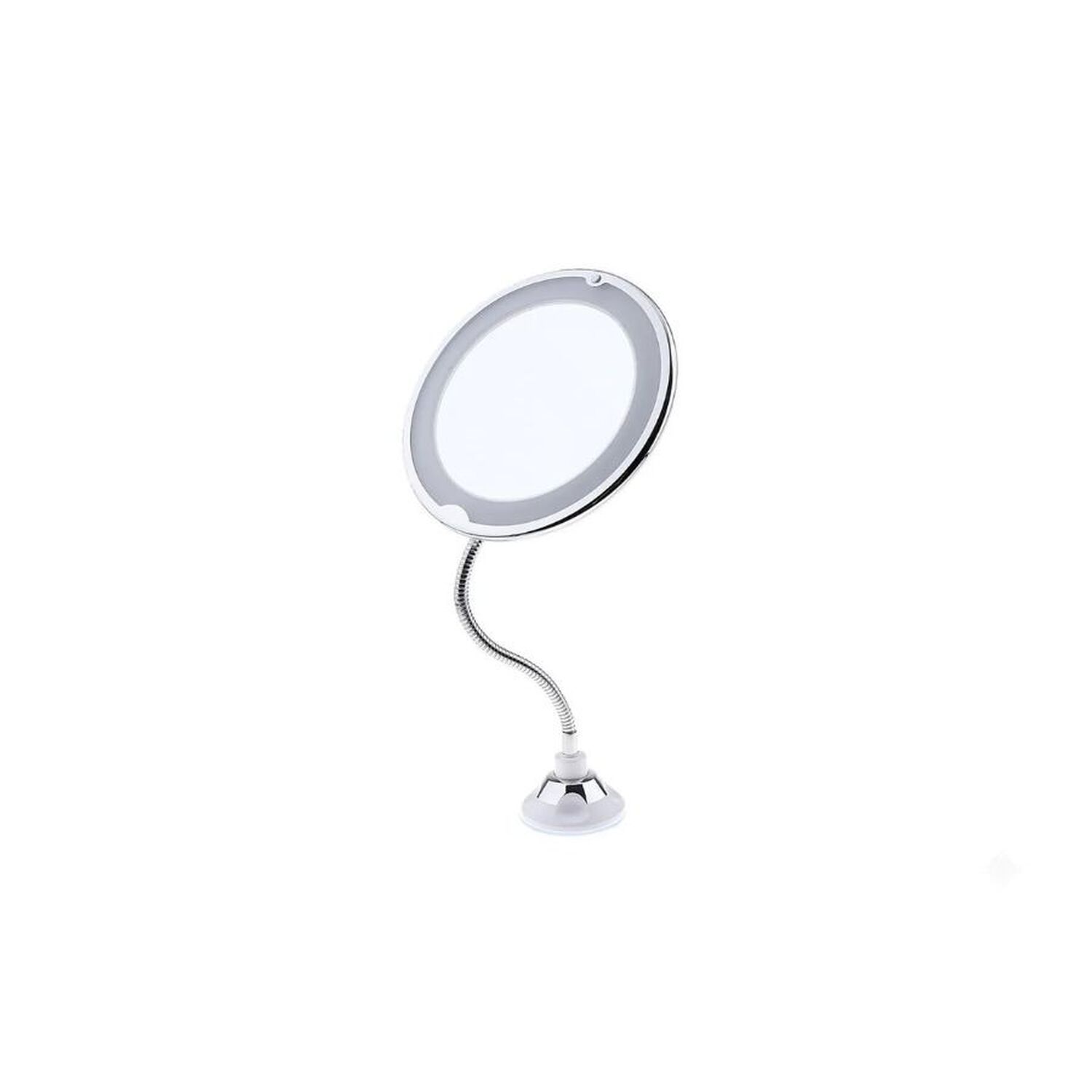 Espejo Maquillaje Led 10x Aumento Flexible Ventosa 360 Iluminado image number 5.0