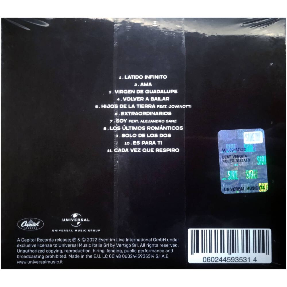 Eros Ramazzotti - Latido Infinito | Cd image number 1.0