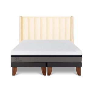 Cama Europea Cic Balance / 2 Plazas / Base Dividida + Respaldo