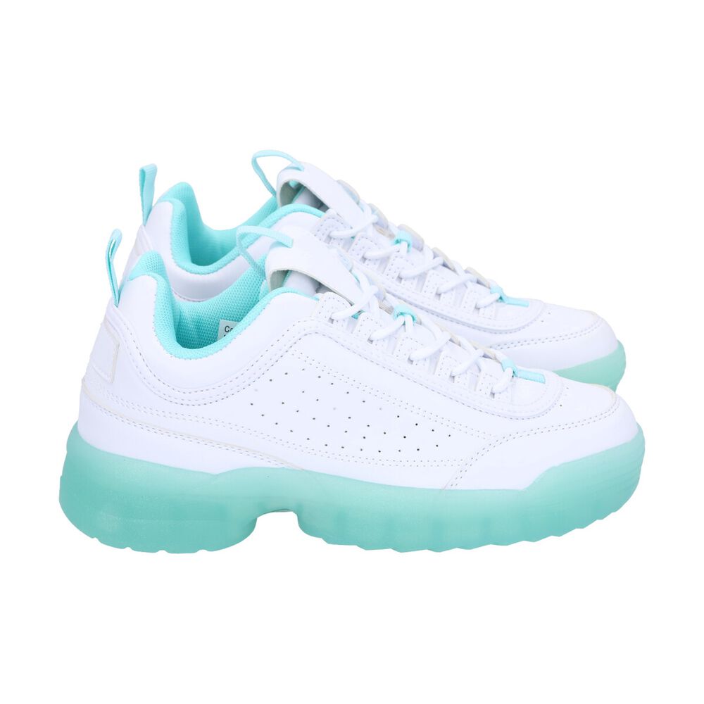 Zapatilla Urbana Mujer Blanco/verde Amalia Police image number 2.0