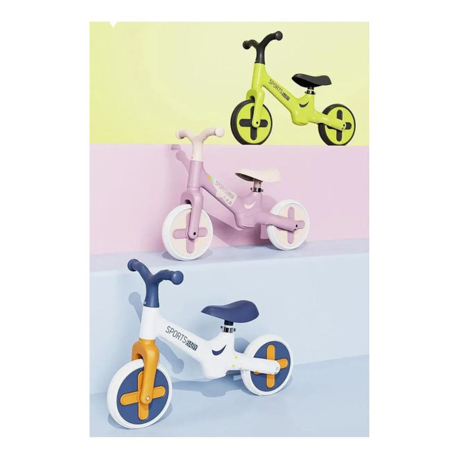 Bicicleta De Aprendizaje Sin Pedales Sports Baby Infantil image number 4.0