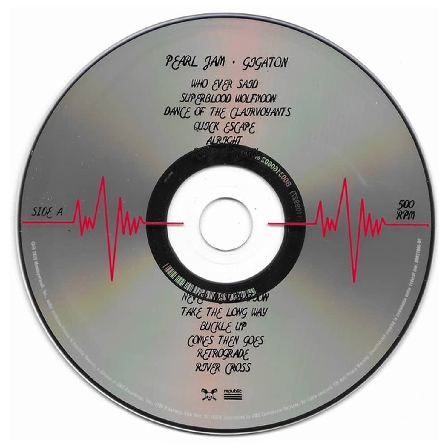 Pearl Jam - Gigaton (digipack) | Cd image number 2.0