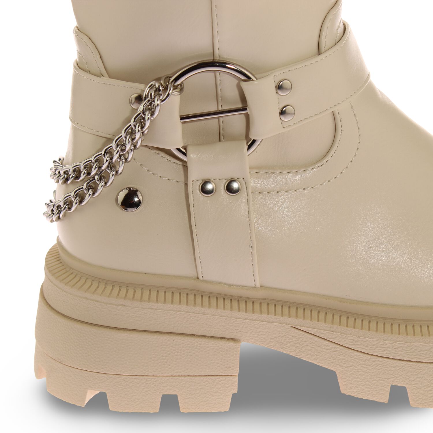 Bota Cadena Beige V&iacute;a Franca Art. 5xzn536bkhaki image number 4.0