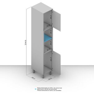Mueble De Cocina Vekkahome Koya / 2 Puertas