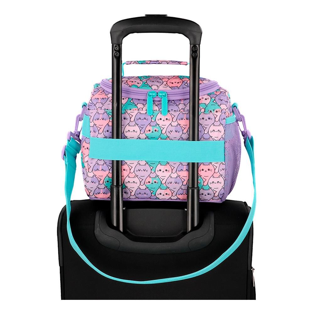 Lonchera T&eacute;rmica Xtrem Break 3.0 6xt Gatos Lila image number 7.0