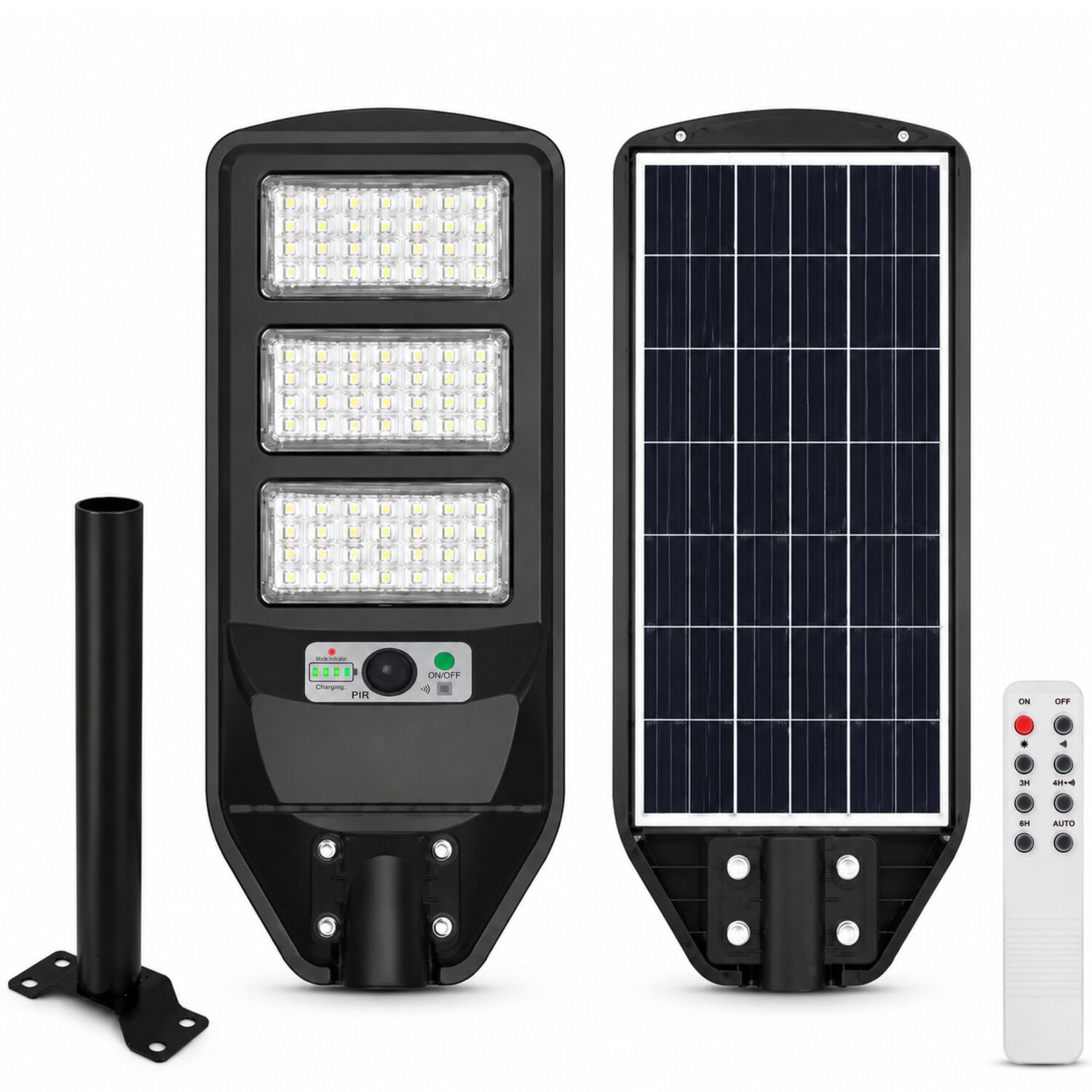 Luminaria Solar P&uacute;blica High Light Led Con Soporte 150w S-02 image number 0.0