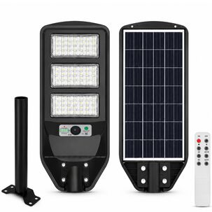 Luminaria Solar P&uacute;blica High Light Led Con Soporte 150w S-02