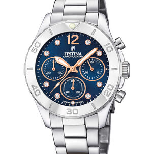 Reloj F20603/3 Festina Azul Mujer Boyfriend Collection