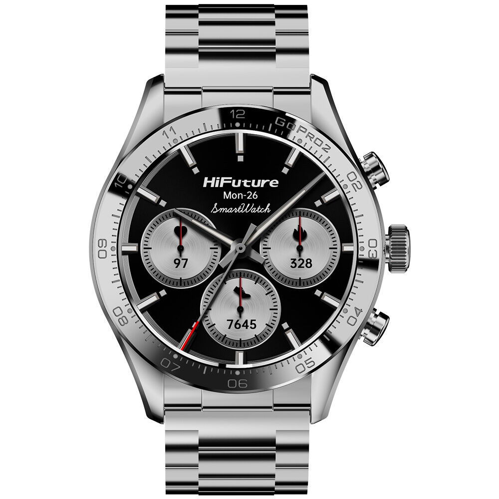 Smartwatch Go Pro 2 Met&aacute;lico Silver Waterproof 33 Mm Amoled image number 0.0