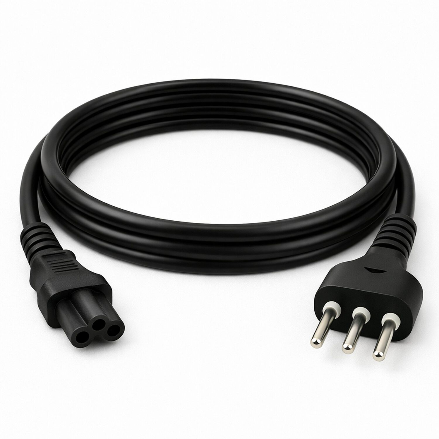 Cable De Poder Tipo Tr&eacute;bol 1.8 Mt Reforzado 220v / 3 Pin image number 2.0