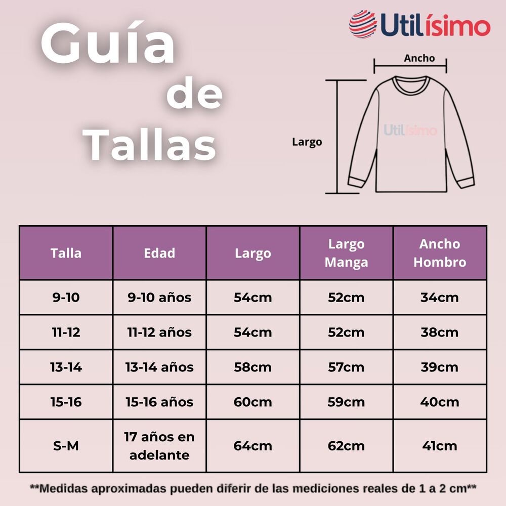 Pack 6 Camiseta Beatle Polar Juvenil Ni&ntilde;a Primera Capa Colores Surtidos image number 2.0