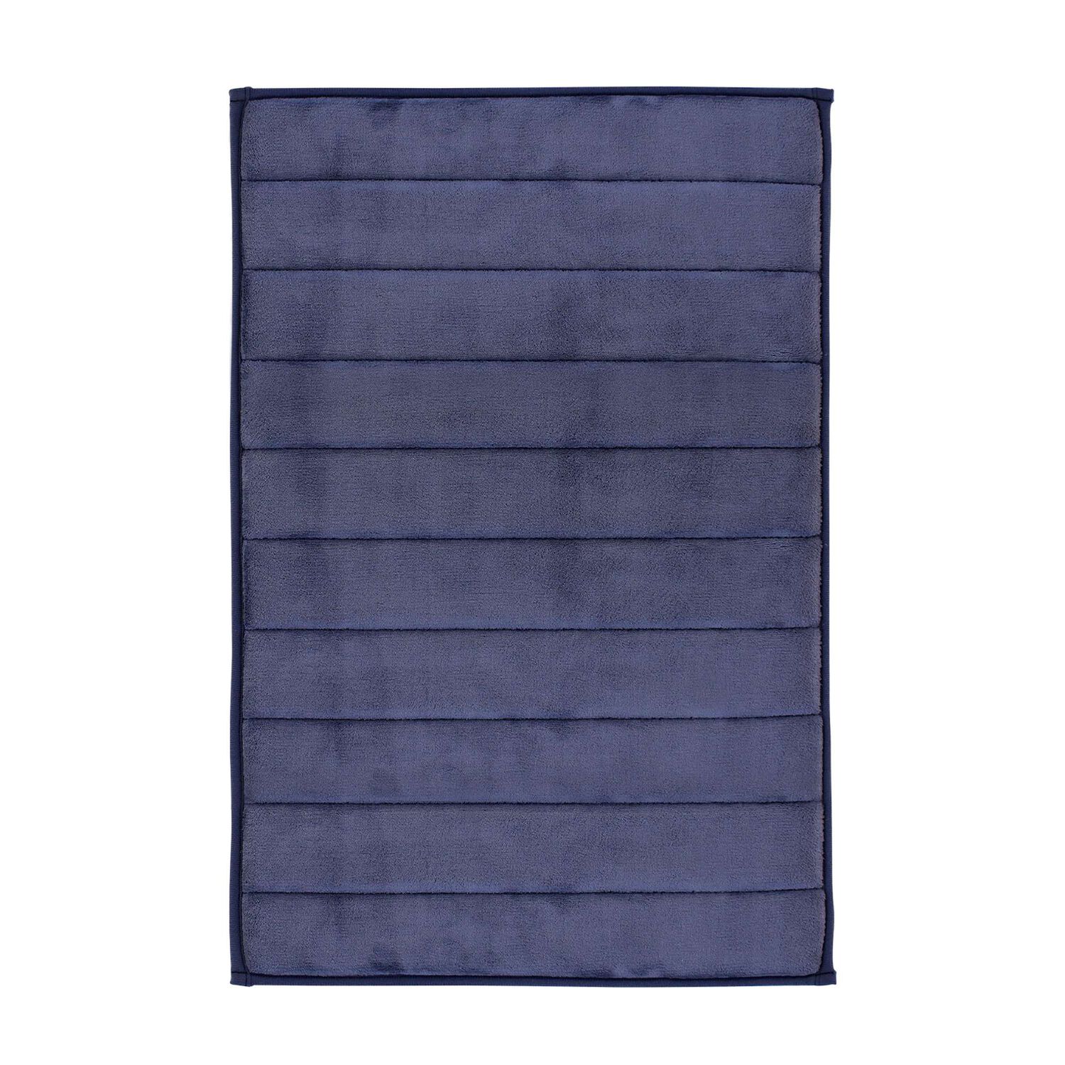 Alfombra De Ba&ntilde;o Nautica Home 50x80cm Coralina Ultra Suave Azul image number 5.0