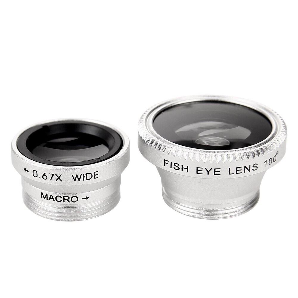 Lente Clip Para Celular 3 En 1 Ojo De Pez Universal image number 2.0