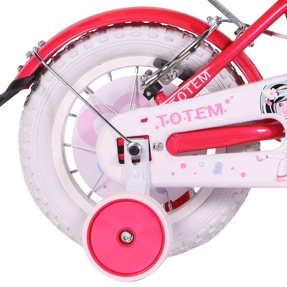 Bicicleta Totem Infantil Aro 12 Pretty Girl Color Fucsia image number 4.0
