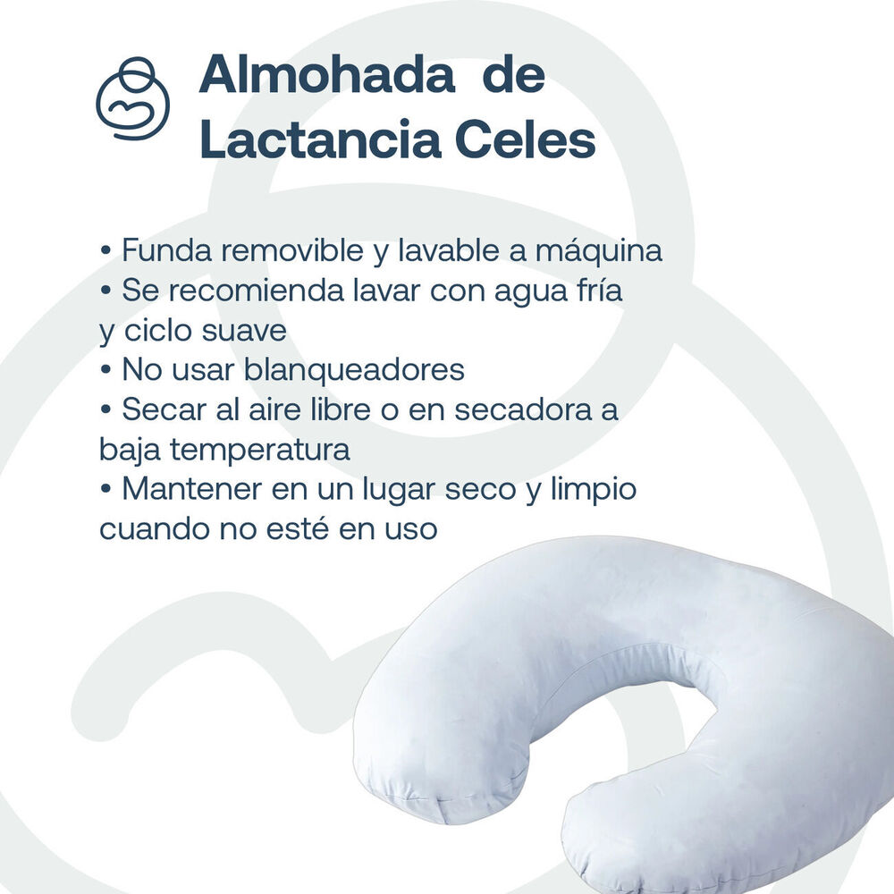 Almohada Lactancia Azul Bebesit image number 5.0