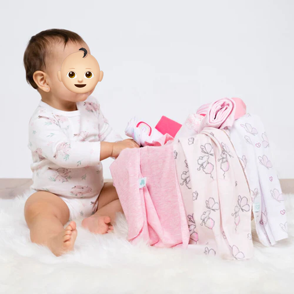 Tuto Pa&ntilde;al De Algod&oacute;n Bambino Para Bebes Guagua Set 3 Tutto image number 2.0