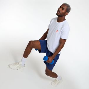 Polera Deportiva Manga Corta Estampado Hombre Wetland