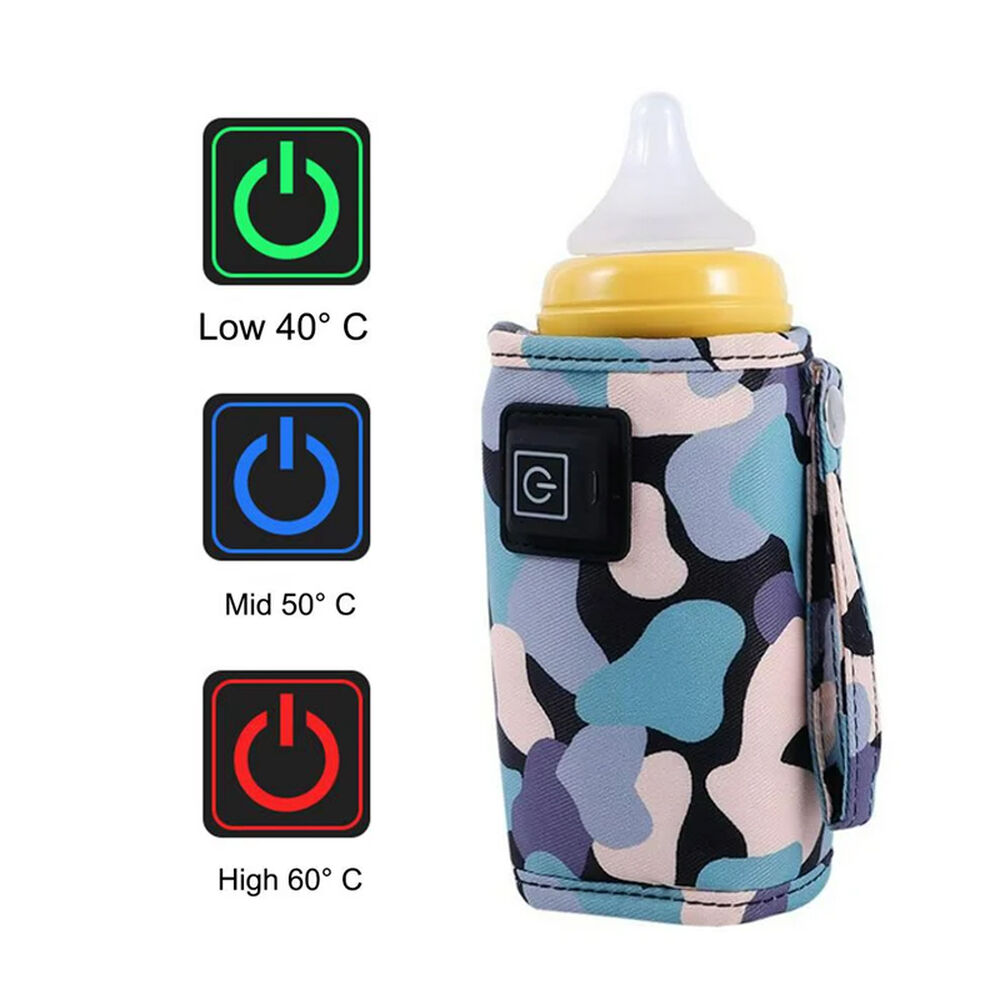 Calentadora Biberones Mamadera Con Calefaccion Portatil Usb image number 2.0