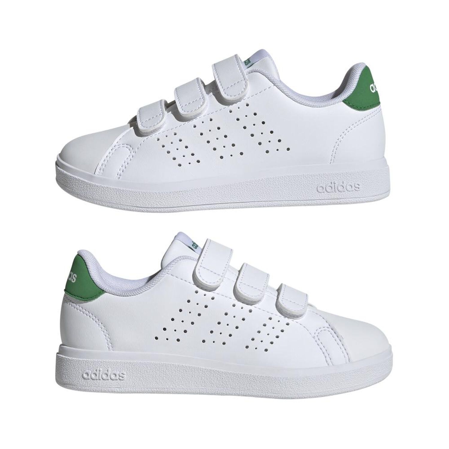 Zapatilla Infantil Unisex Adidas Advantage Base 2.0 Cf C Blanco image number 8.0