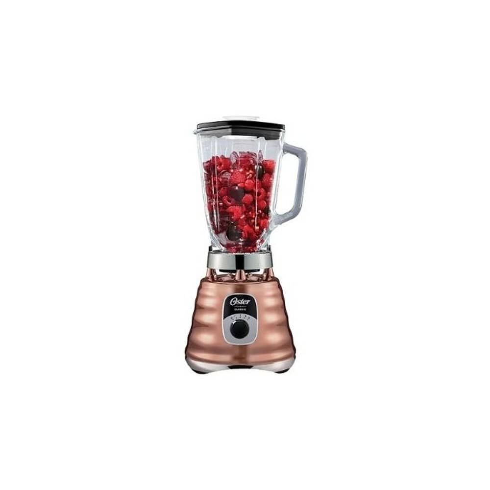 Licuadora Cl&aacute;sica Oster Cobre Con Perilla Ergon&oacute;mica De 3 Velocidades Blst4128 image number 0.0