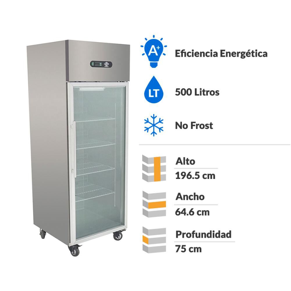 Freezer Vertical Maigas AS05G / No Frost / 500 Litros / A+ image number 1.0