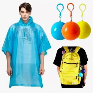 Poncho Capa Impermeable Ultraliviano Portátil Estilo Llavero L