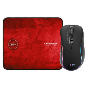 Kit Gamer Mouse + Mouse Pad / 3dfx / Maddox Mlab