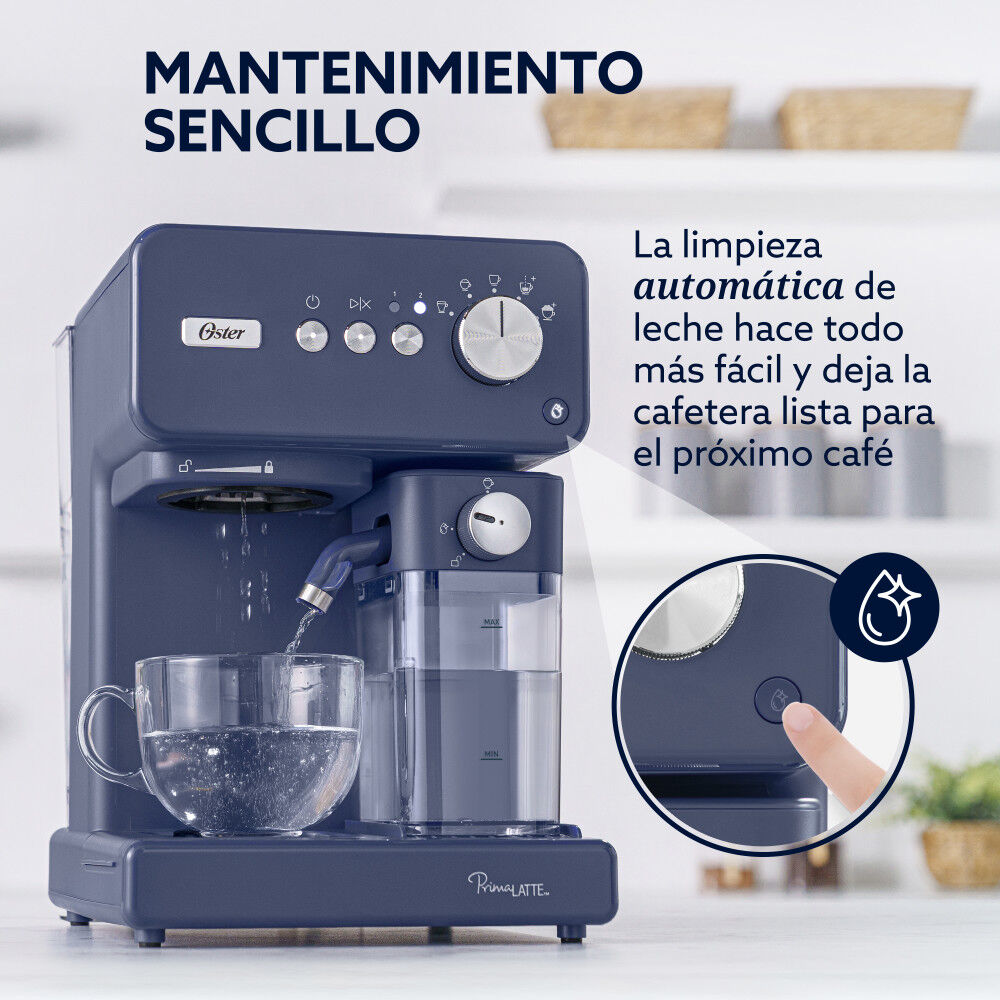 Cafetera Automática Oster Primalatte Azul Bvstem6604bl image number 3.0