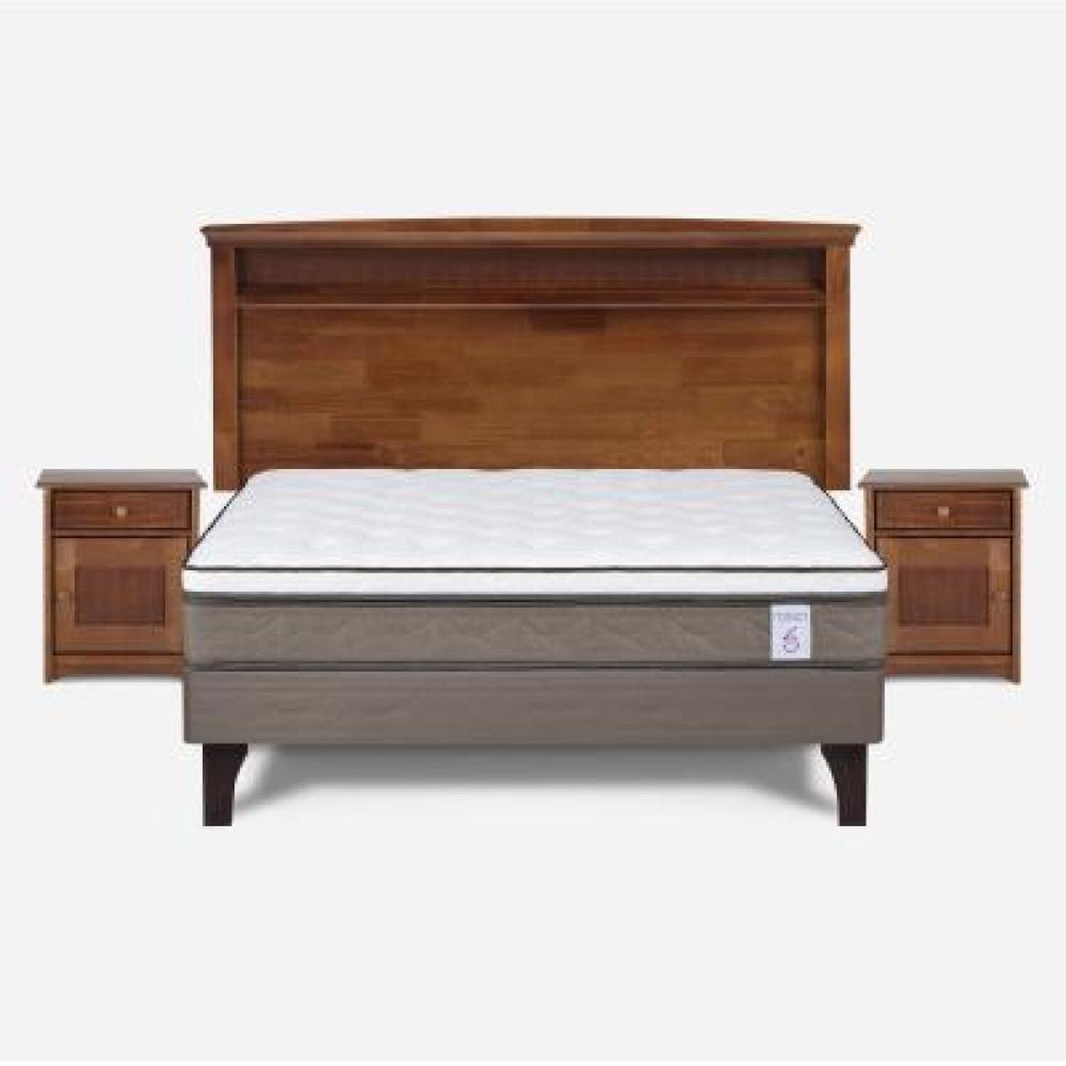 Cama Europea Rosen N Style6 2pl / 2 Plazas / Base Normal image number 7.0