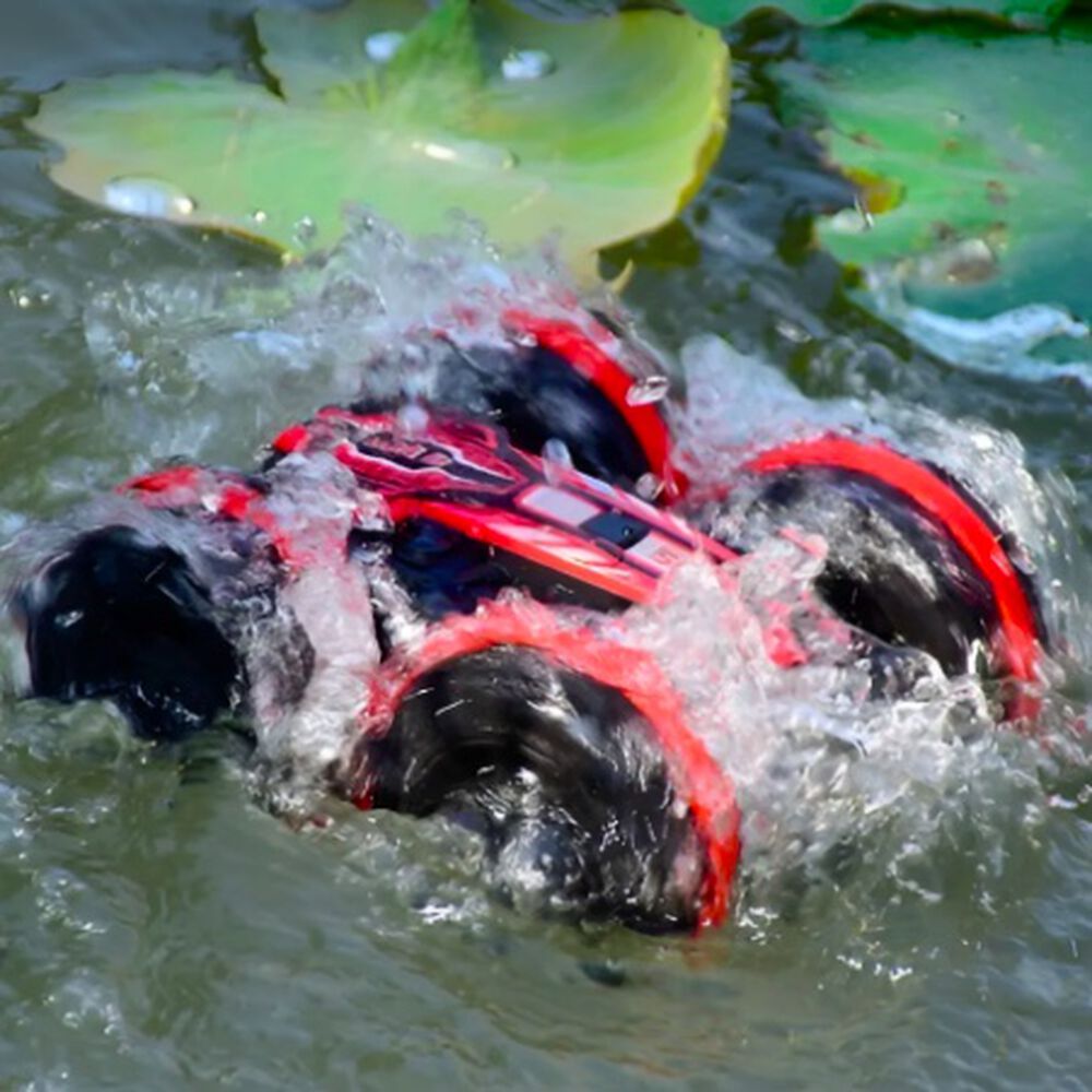 Carrito Control Remoto Anfibio Stunt Recargable 360 Grados image number 3.0