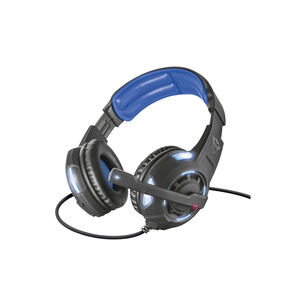 Aud&iacute;fonos Gamer Led Azul Sonido 7.1 Gxt 350 Radius - Ps