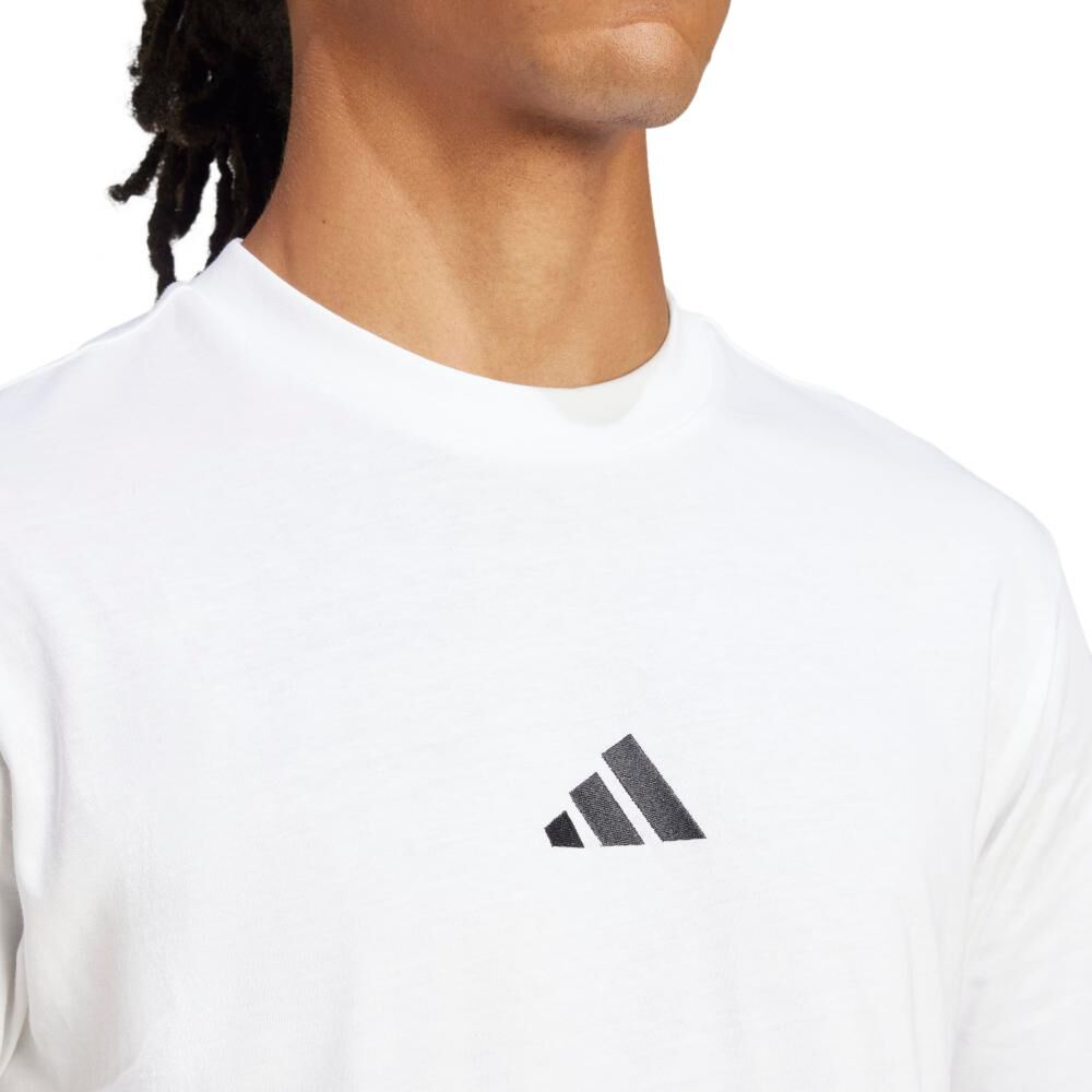 Camiseta Essentials Small Logo Single Jersey Adidas image number 3.0
