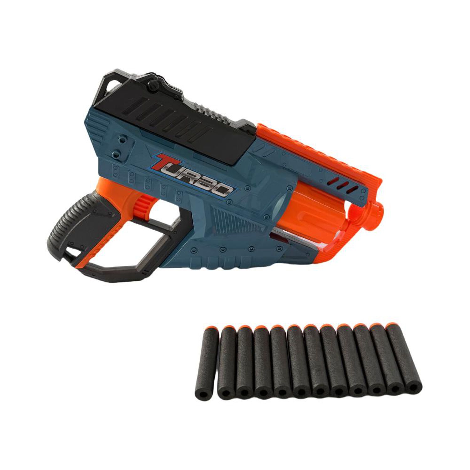 Lanzador Blaster Attacker Turbo x 12 Hitoys Bt319 image number 4.0