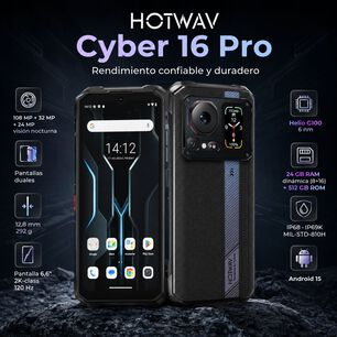 Hotwav Cyber 16 Pro Celular Rugged 24gb 512gb