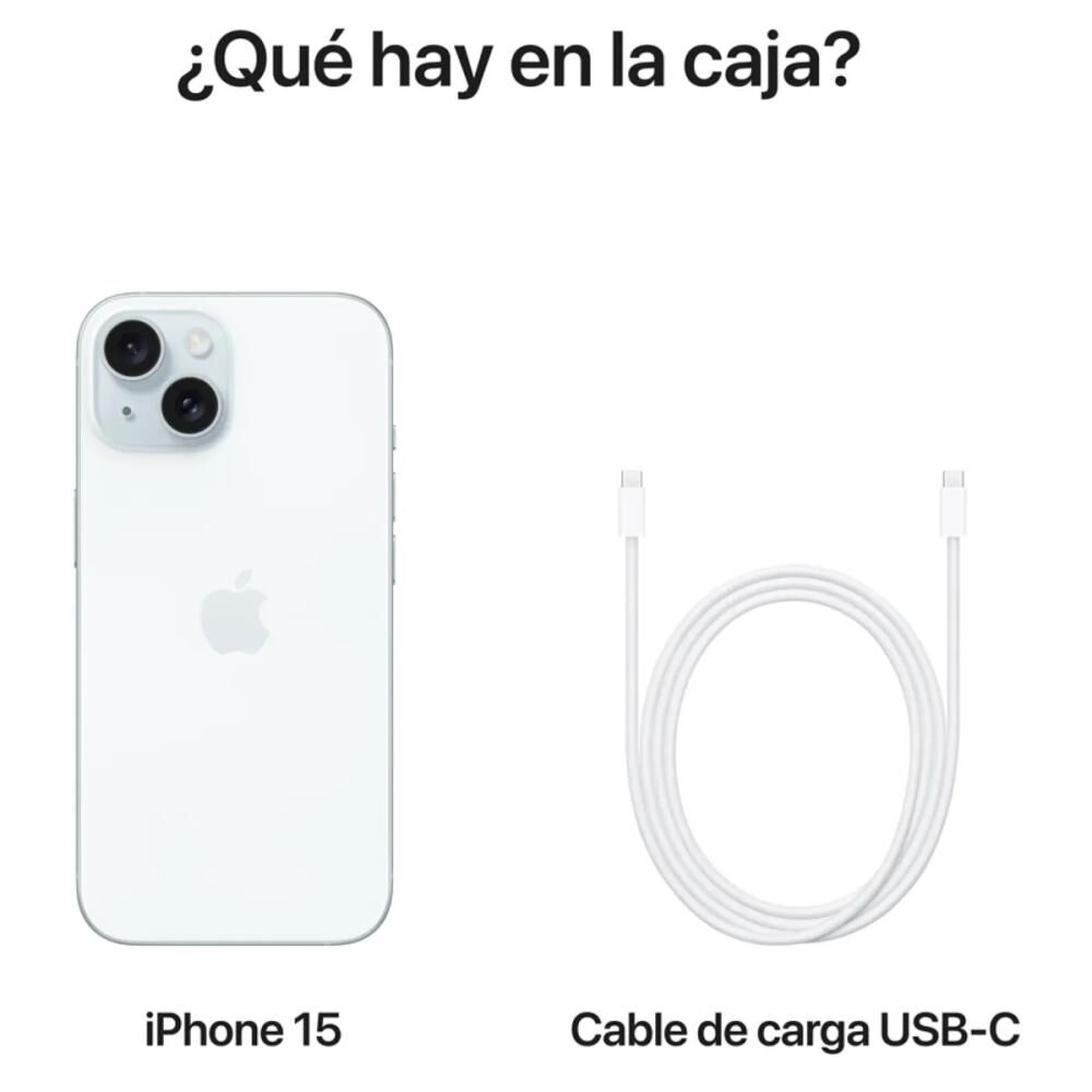 iPhone 15 Apple / 5G / 128 GB / Azul / Liberado image number 1.0