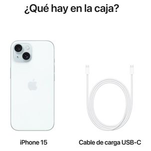 iPhone 15 Apple / 5G / 128 GB / Azul / Liberado
