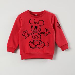 Polerón Cerrado Bebe Niño Lineal Mickey
