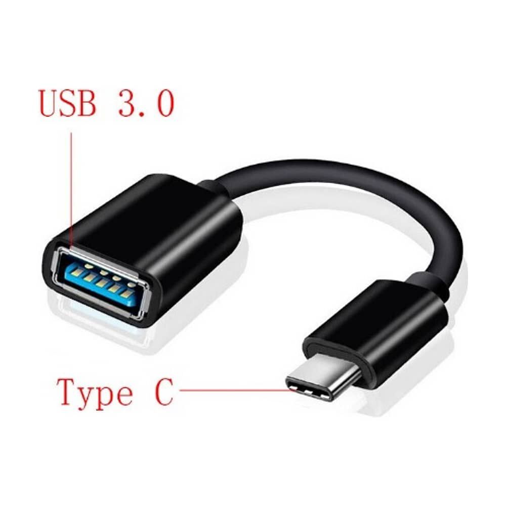 Adaptador Cable Tipo C A Usb Conversor Tipo C Macho A Usb Normal Hembra Celulares image number 1.0