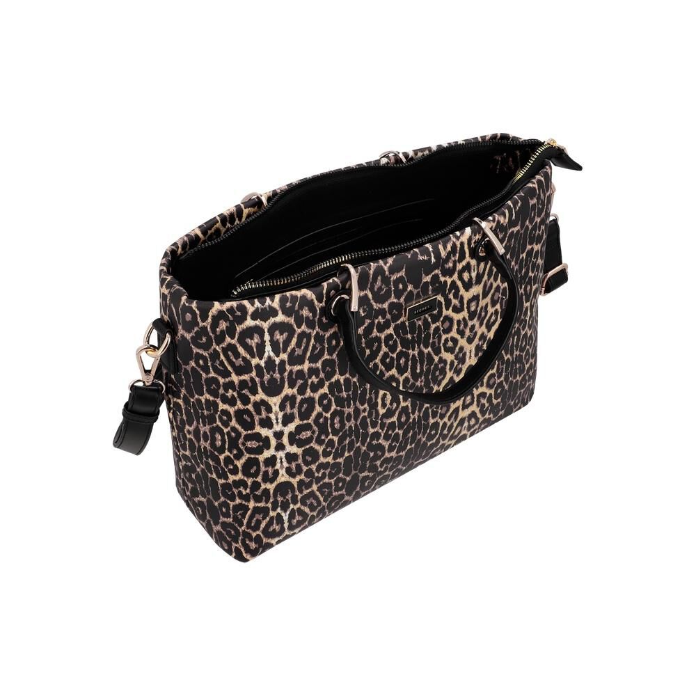 Cartera Tote Secret Narok St6 L Leopardo image number 3.0