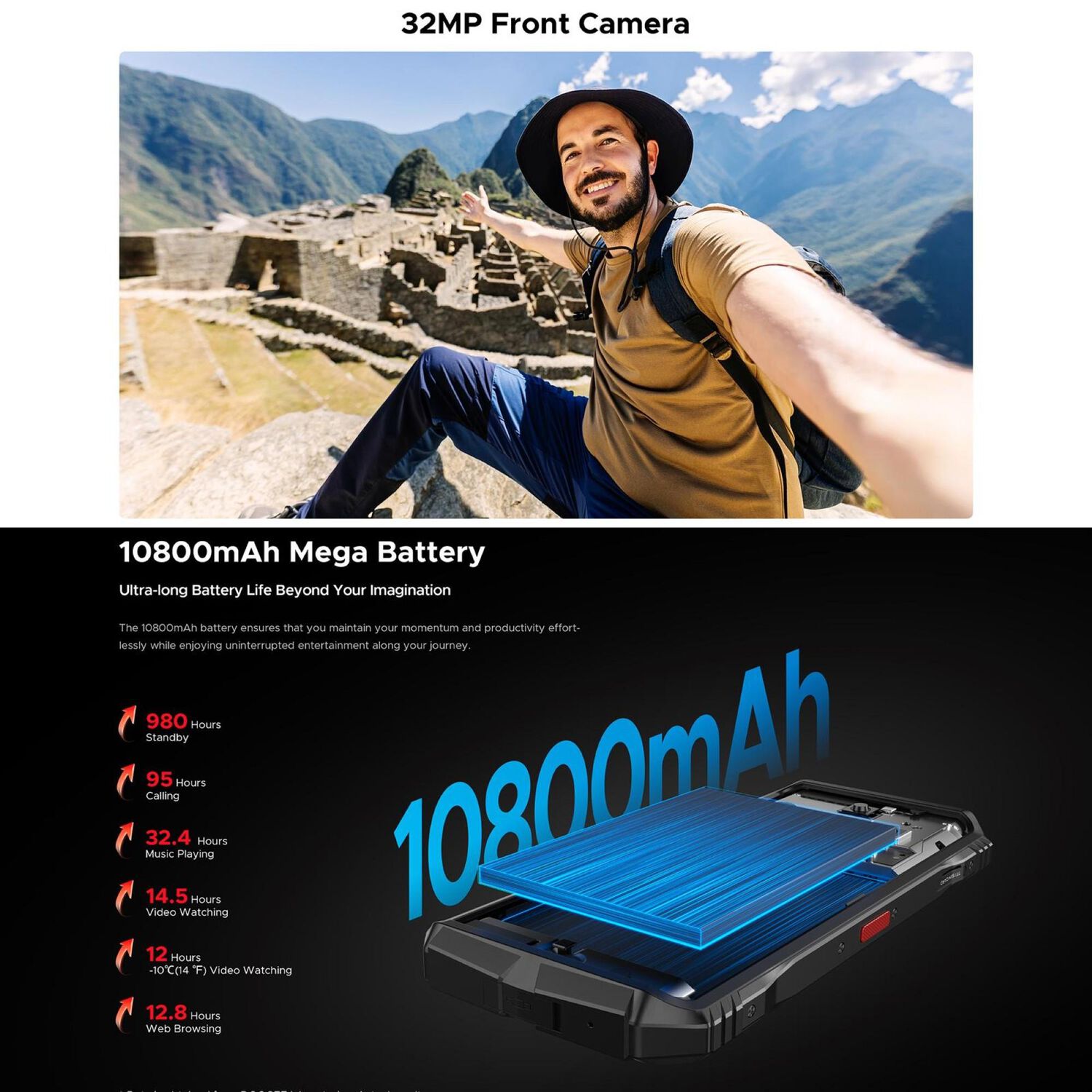 Doogee S118 Pro - Smartphone Rugerizado Con 24gb Ram Y C&aacute;mara De 108mp image number 6.0