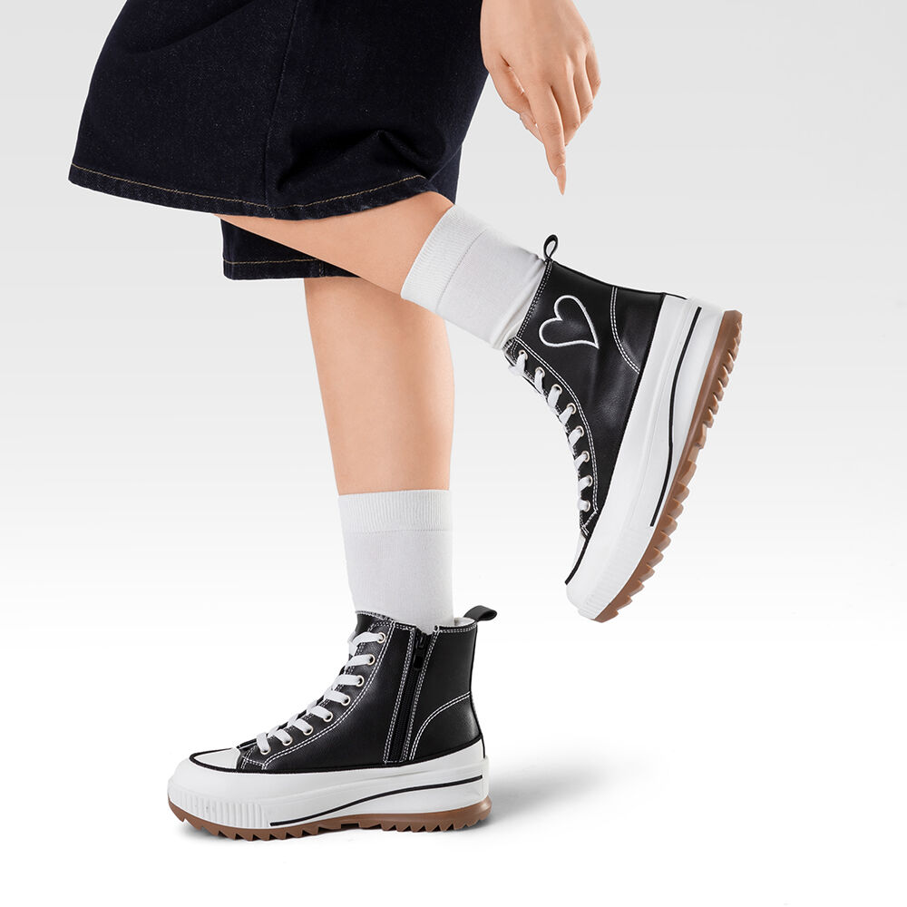 Zapatilla Casual Urbana Mujer Plataforma Clasico Weide Hx502 image number 0.0