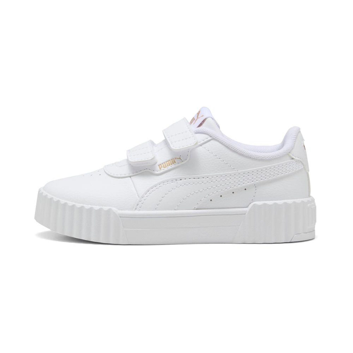 Zapatilla Infantil Ni&ntilde;a Puma Carina 3.0 V Ps Blanco image number 2.0