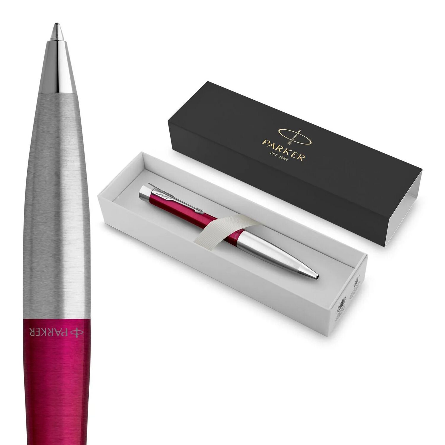 Boligrafo Parker Urban Vibrant Magenta Tinta Azul image number 0.0