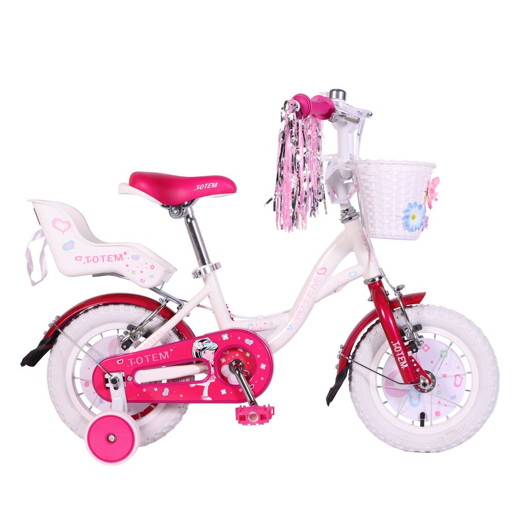 Bicicleta Totem Infantil Aro 12 Pretty Girl Color Blanco image number 0.0